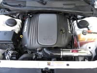 injen 09-14 dodge challenger hemi 5.7l v8 srt-8 6.1l 5.7l v8 wrinkle black power-flow pf5061wb