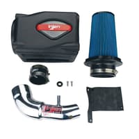 injen 07-11 wrangler 3.8l v6 w/ box polished power-flow air intake system pf5002p