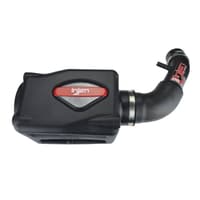 injen 07-11 wrangler 3.8l v6 w/ box wrinkle black power-flow air intake system pf5002wb