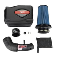 injen 07-11 wrangler 3.8l v6 w/ box wrinkle black power-flow air intake system pf5002wb