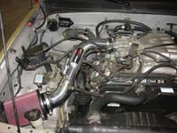 injen 99-04 4runner/ tacoma 3.4l v6 only polished power-flow air intake system pf2055p