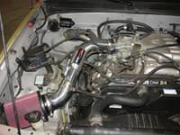 injen 99-04 4runner tacoma 3.4l v6 only wrinkle black power-flow air intake system pf2055wb