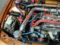 injen 94-01 acura integra ls / ls special edition / rs polished black cold air intake rd1420blk