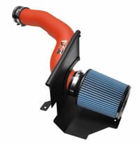 injen 16-18 ford focus rs wrinkle red cold air intake sp9003wr