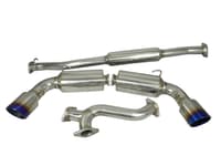 injen 13-20 subaru brz/toyota 86 2.0l 4cyl ss cb exhaust w/ dual injen embossed muffler ses1230tt