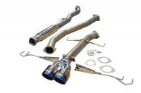 injen 16-21 honda civic hatchback 1.5t ss cat-back exhaust w/ titanium tips ses1500tt