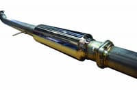 injen 16-20 honda civic 1.5l turbo 4cyl (sedan) 63mm ss cat-back exhaust w/ dual burnt titanium tips ses1572tt