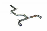 injen 15-17 volkswagen gti 3in cat-back stainless steel exhaust w/ dual polished tips ses3078