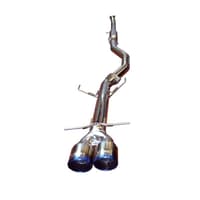 injen 17-20 honda civic si 1.5l turbo (sedan only) 3in cat-back stainless steel exhaust ses1581tt