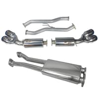 injen 10-16 hyundai genesis coupe 3.8l v6 ss cb exhaust w/ quad titanium tips ses1390tt