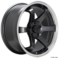 F1R F106 Gunmetal w/ Polished Lip