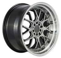 18x8.5 f1r f21 v2 hyper black w/ polish lip 5x4.5/114.3 5x120 35mm