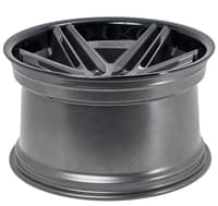 20x10 ferrada cm1 matte graphite w/ gloss black lip 5x115 13mm (custom)