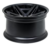 20x11 ferrada cm1 matte black w/ gloss black lip 5x112 45mm