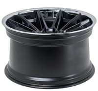 20x10.5 ferrada cm2 matte black w/ chrome lip 5x120 25mm (custom)