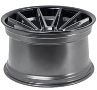 Ferrada CM2 Matte Graphite w/ Gloss Black Lip