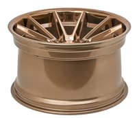 22x11 ferrada cm2 brushed cobre w/ polish bronze lip 5x115 20mm