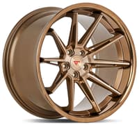 22x11 ferrada cm2 brushed cobre w/ polish bronze lip 5x115 20mm