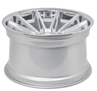 20x11 ferrada cm2 machined silver w/ chrome lip 5x112 45mm