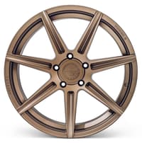 (clearance - no returns) 20x12 ferrada forge-8 fr7 matte bronze (rotary forged) 5x130 42mm