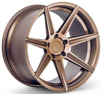 (clearance - no returns) 20x10.5 ferrada forge-8 fr7 matte bronze (rotary forged) 5x120 40mm