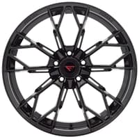 20x10 ferrada forge-8 fr11 obsidian black (rotary forged) 5x4.5/114.3 28mm