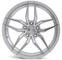 (clearance - no returns) 21x12 ferrada forge-8 fr5 machine silver (rotary forged) 5x4.5/114.3 50mm