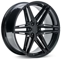 22x9.5 ferrada ft4 gloss black 6x135 20mm