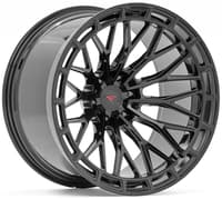 22x12 ferrada forge-8 off-road ftr12 obsidian black (rotary forged) (* may require trimming) 6x135 -44mm