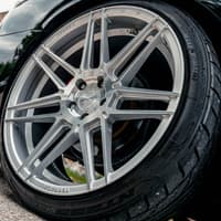 (clearance - no returns) 20x11.5 ferrada forge-8 fr6 machine silver (rotary forged) 5x112 32mm