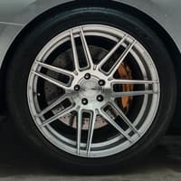 (clearance - no returns) 20x11.5 ferrada forge-8 fr6 machine silver (rotary forged) 5x112 32mm