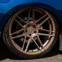 (clearance - no returns) 20x11.5 ferrada forge-8 fr6 matte bronze (rotary forged) 5x112 32mm
