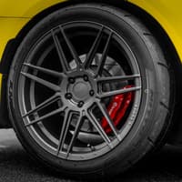 (clearance - no returns) 20x12 ferrada forge-8 fr6 matte graphite (rotary forged) 5x130 42mm
