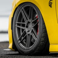 (clearance - no returns) 20x10 ferrada forge-8 fr6 matte graphite (rotary forged) 5x112 45mm