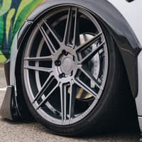 (clearance - no returns) 20x9 ferrada forge-8 fr6 matte graphite (rotary forged) 5x130 45mm