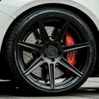 20x10 ferrada forge-8 fr7 matte black (rotary forged) 5x115 15mm