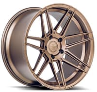 (clearance - no returns) 20x12 ferrada forge-8 fr6 matte bronze (rotary forged) 5x112 33mm