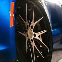 20x9 ferrada fr2 matte bronze w/ gloss black lip 5x120 35mm