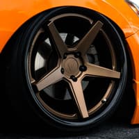 20x10 ferrada fr3 matte bronze w/ gloss black lip 5x112 28mm