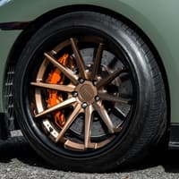 22x10.5 ferrada fr4 matte bronze w/ gloss black lip 5x130 45mm