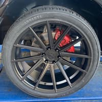 24x10 ferrada ft1 matte black 6x5.5/139.7 20mm