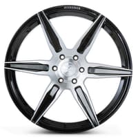 22x10.5 ferrada ft2 machine black 5x5/127 28mm