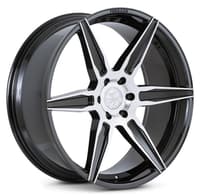 22x10.5 ferrada ft2 machine black 5x112 40mm