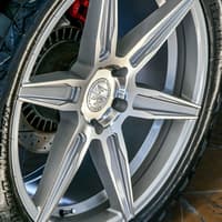 22x10.5 ferrada ft2 machine silver 5x112 40mm