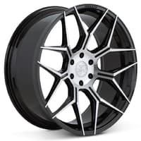 22x9.5 ferrada ft3 machine black 5x5.5/139.7 20mm