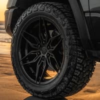 22x9.5 ferrada ft5 gloss black 6x5.5/139.7 20mm