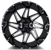 20x12 force off-road f02 black milled (* may require trimming) 5x5.5/139.7 5x150 -44mm