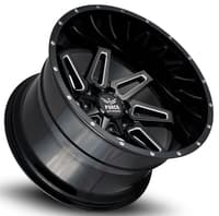 22x12 force off-road f02 black milled (* may require trimming) 6x135 6x5.5/139.7 -44mm
