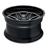 22x12 force off-road f04 gloss black milled (* may require trimming) 5x150 -44mm