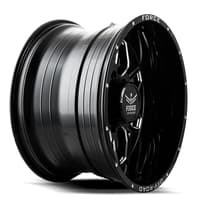 20x10 force off-road f30 gloss black milled 5x5.5/139.7 5x150 -12mm